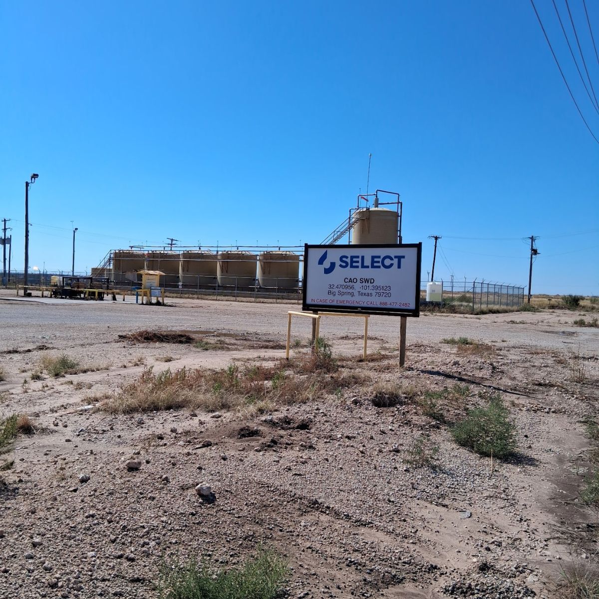 Entrance to CAO SWD as seen on arrival