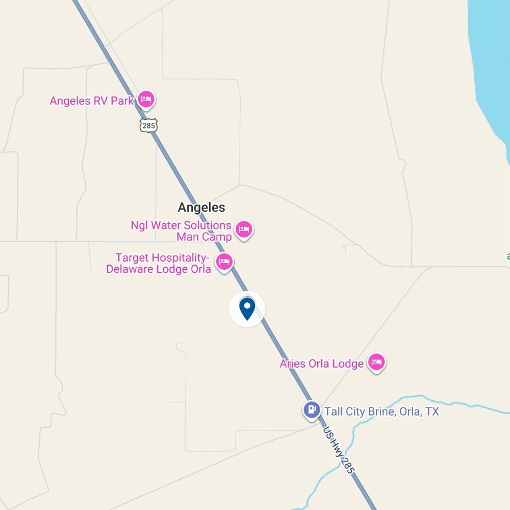 Map showing the location of Aqua Verde SWD. Opens directions in Google Maps.
