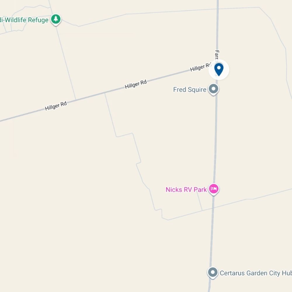 Map showing the location of Mustang SWD. Opens directions in Google Maps.
